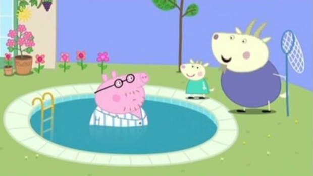 <i>Peppa Pig</i> gets woman's goat over name ridicule.