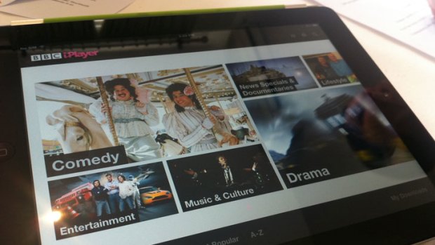 Global BBC iPlayer app for Apple's iPad.
