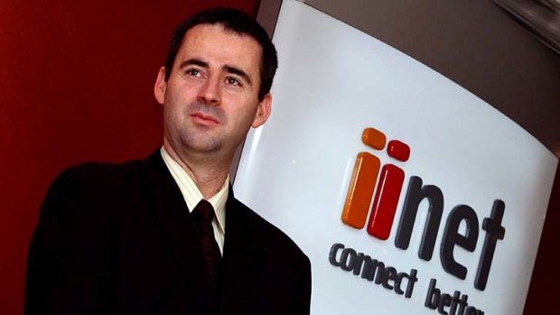 Chief executive of iiNet, Michael Malone.