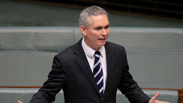 Mr Thomson used his speech in Parliament to hit out at Opposition Leader Tony Abbott.