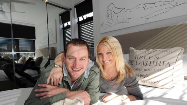 Injury risk &#8230; Rod and Tania from  The Block are inspiring ''weekend warriors'' to do their own renovations.
