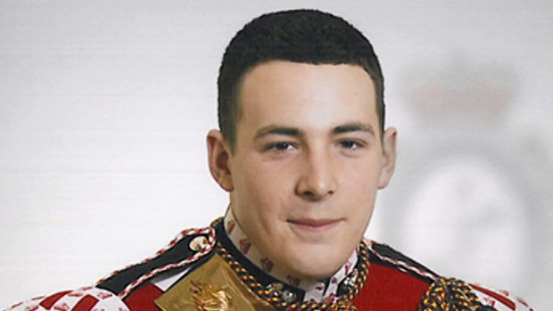 This undated image shows Lee Rigby known as 'Riggers' to his friends.