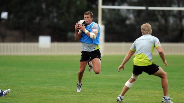 Fighting the charges ...  teen sensation Jack Wighton is set to be named in the Raiders line up.