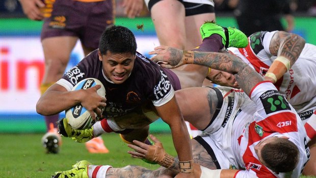 In top form: Anthony Milford is the Broncos' wildcard.