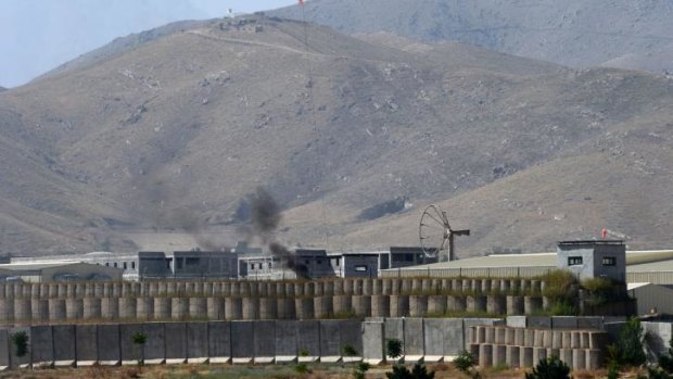 Attacked: Camp Qargha is known as "Sandhurst in the sand" as British forces oversaw building the officer school.