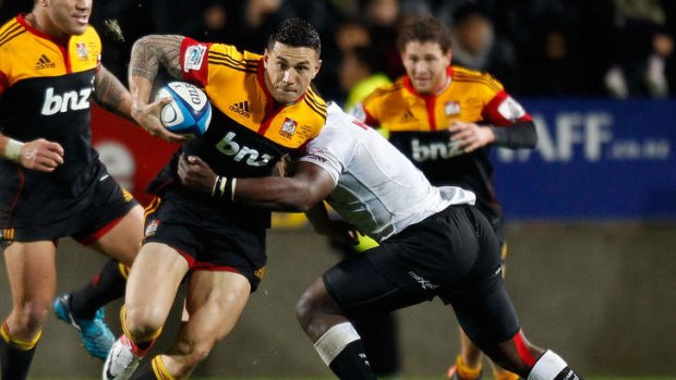 Sonny Bill Williams during his Chiefs days.