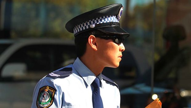 Believed police did not have "control" of the situation ... Senior Constable Eric Lim.