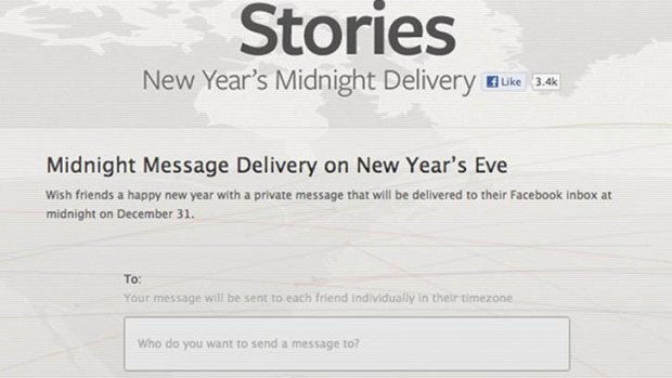 Facebook's "Midnight  Delivery" service.