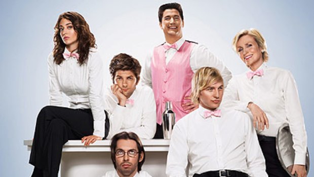 The cast of Party Down.