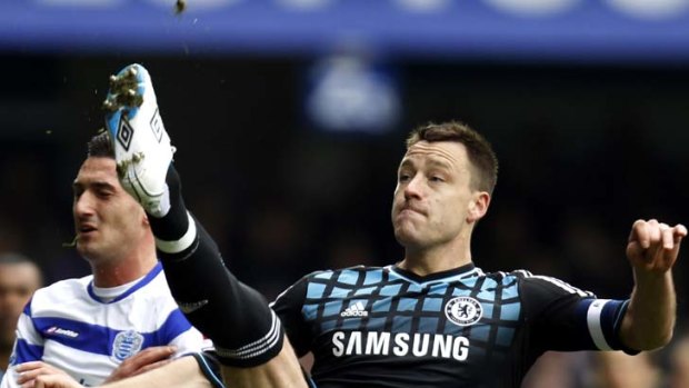 Sidelined &#8230; a knee injury has claimed Chelsea's John Terry.