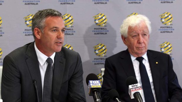 "I can certainly understand why there's been that perception [conflict] out there, but I think today draws a line in the sand" ... chief executive of Football Federation Australia, Ben Buckley.