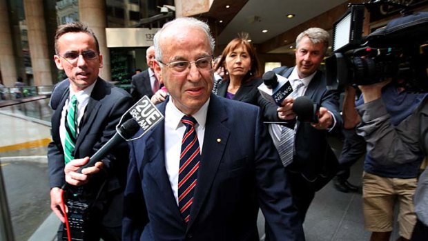 Facing the music ... Eddie Obeid is at the centre of the ICAC's inquiry into corruption.