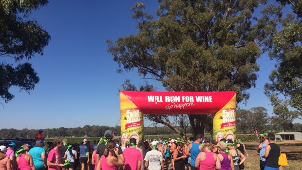 Drinking and training for a half marathon: When only wine will do