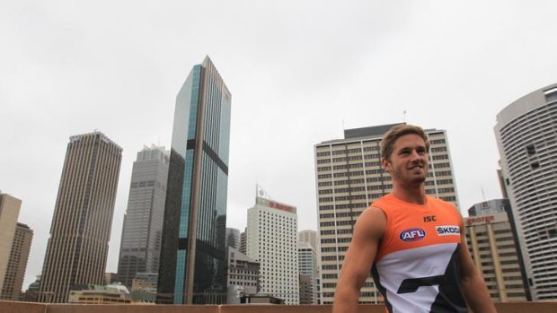 Greater Western Sydney's young captain Callan Ward.