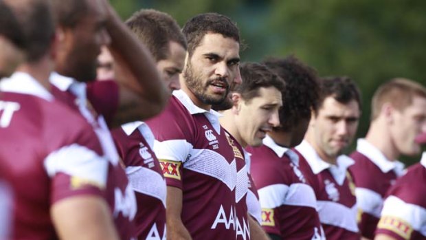 New approach &#8230; the Queenslanders would love it if the Blues just run straight at the big guys. It would be better to give them the run-around.