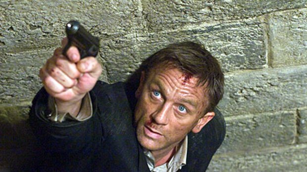 Coming in 2012 ... Daniel Craig as James Bond.