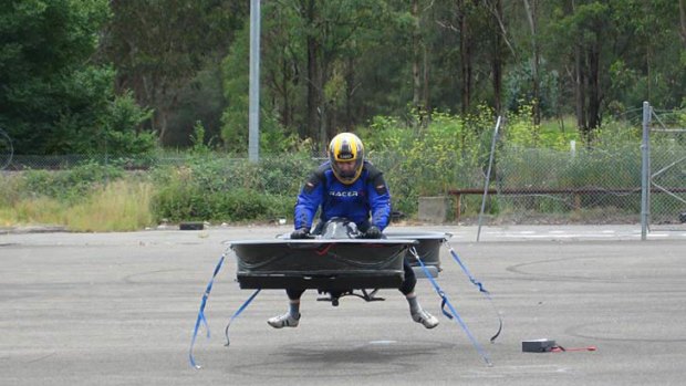 The Hoverbike.