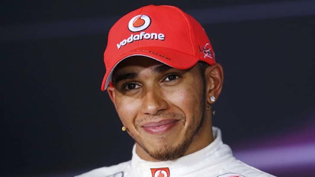 McLaren Formula One driver Lewis Hamilton: "I'm very, very happy with my decision"