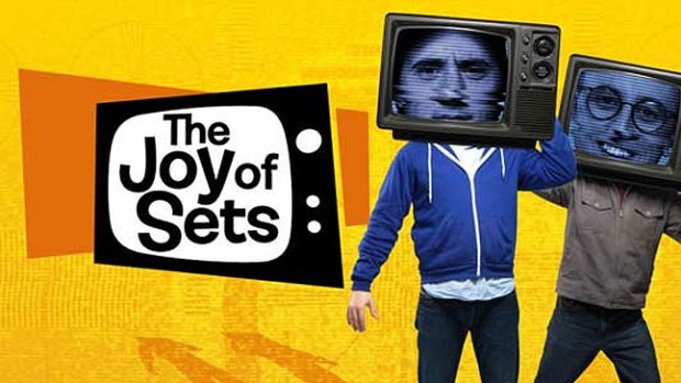 A promotional image for Channel Nine's 'The Joy of Sets'.