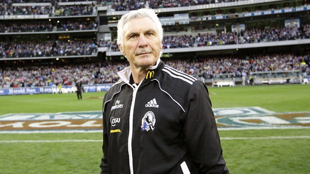 Departing coach Mick Malthouse says there were 'six or seven blokes' who didn't 'fire a shot' during the grand final.