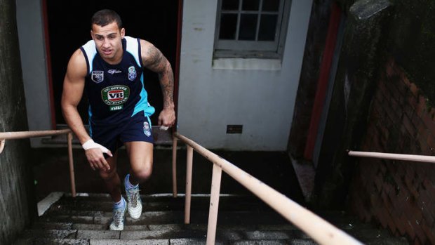 No booze ban: The Canberra Raiders are confident they can rein in Blake Ferguson and want him back on the field.