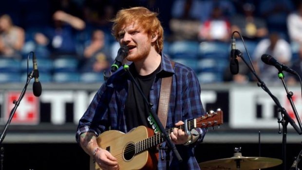 Ed Sheeran sees his future in music rather than acting.