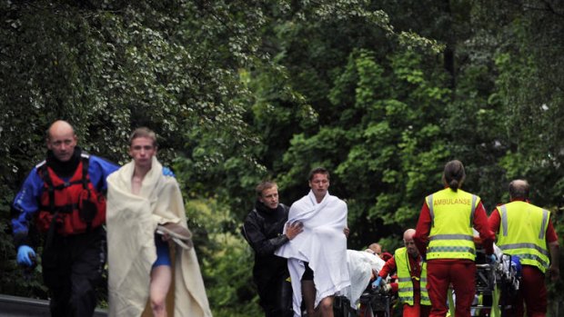 Rain fell on the island as Breivik killed at least 84 people, mainly youths aged 15 to 20.