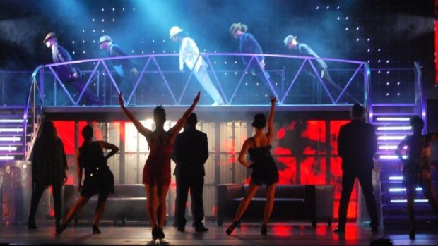 The Thriller Live cast perform the anti-gravity lean made famous by Michael Jackson.