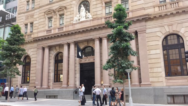 The new Apple store will open on Friday at Macarthur Chambers.