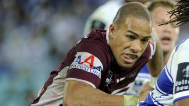 "What, am I 18th man?" ... Will Hopoate was shocked to learn of his inclusion in the NSW side for Origin II.