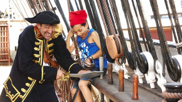 X marks the spot for fun at Polly Woodside's Pirate Sundays.