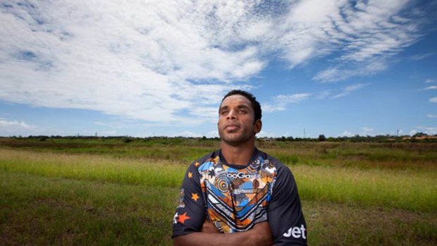 Proud ... Preston Campbell believes leading the Indigenous All Stars on Friday will be the high point of a glittering career.