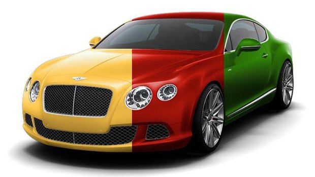 The 2013 Continental GT Speed is set to liven Bentley's colour palette. Computer generated image.