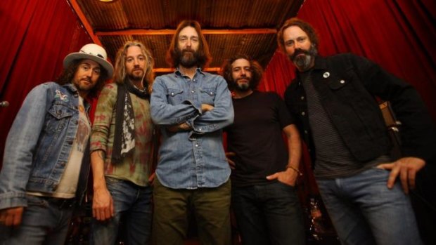 One-off: The Chris Robinson Brotherhood play their only Sydney show at the Metro on April 7.