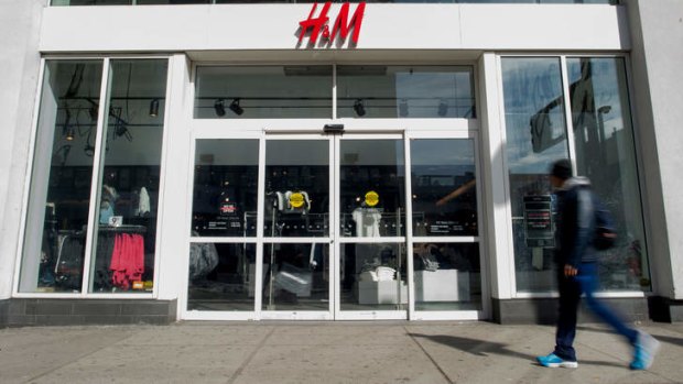 New entrant: H&M has stores around the world, including this one in New York's Harlem.