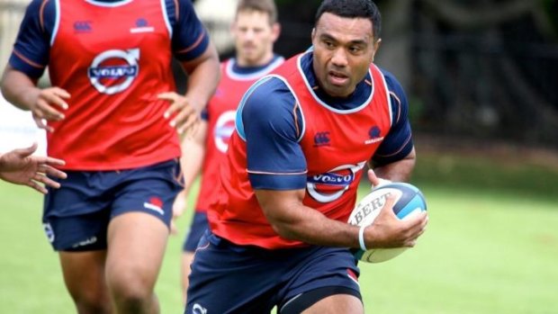 Taking nothing for granted: Wycliff Palu.