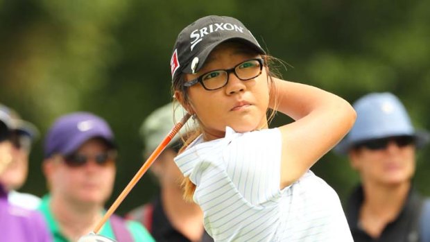 Teen machine &#8230; New Zealand Lydia Ko set the Oatlands course alight yesterday and at one point there were even whispers of a round of 59.
