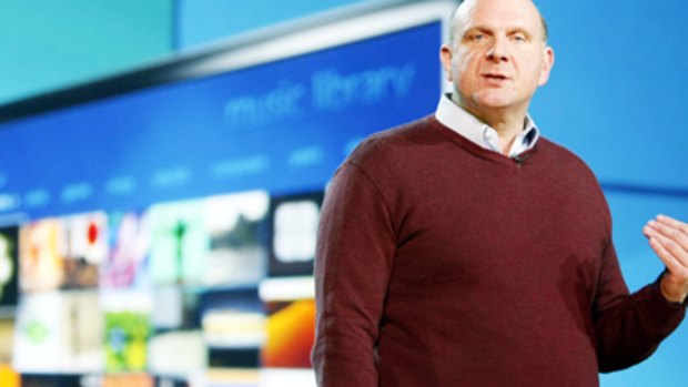 Microsoft CEO Steve Ballmer.