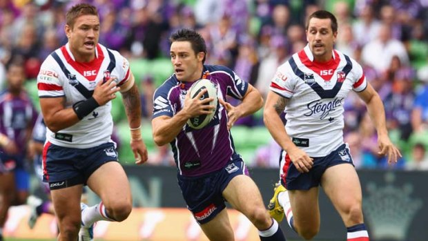 Decision time ... Cooper Cronk.