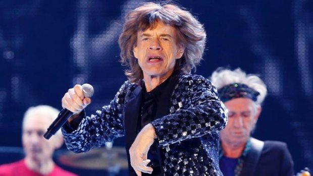 Rock legend ... Mick Jagger performs with the Stones at the Tokyo Dome earlier this year.
