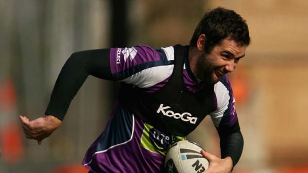 Determined ... Cameron Smith is keen to end a tough season on a high at home.