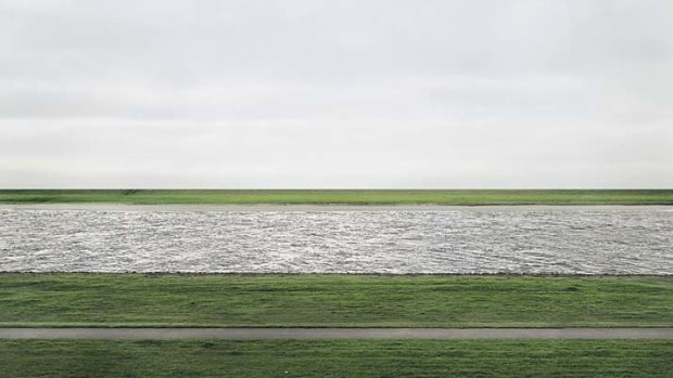 Fetched $US4.3 million ... Andreas Gursky digitally doctored his image of the Rhine.