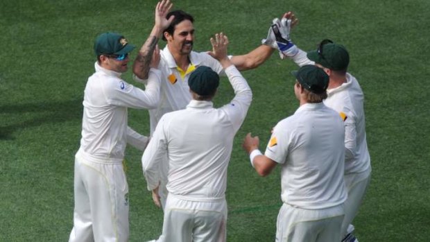 Mitchell Johnson is in unstoppable form.