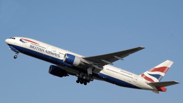 A British Airways Boeing 777-200 rode winds of 320km/h across the Atlantic.