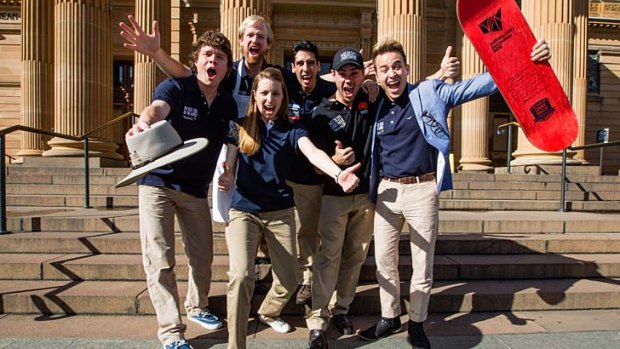 The winners of Tourism Australia's 'Best Jobs in the World' competition.
