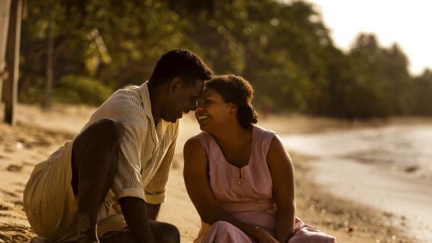 Jimi Bani, as Eddie Mabo, and Deborah Mailman, as his wife Bonita, had never met before the production of <i>Mabo</i>.