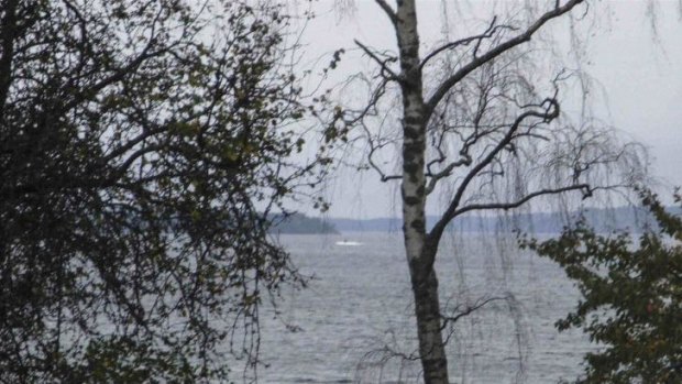 Hunt: Sweden released a photo of a mysterious vessel in Stockholm's archipelago.
