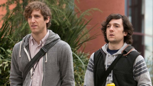 A still from <i>Silicon Valley</i>.