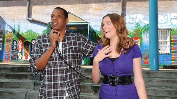 Jay-Z and Polly Dunning.