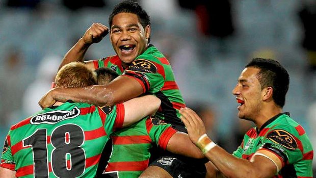Team players: Souths insist they are not a one-man team and can continue their march to the finals even without their injured star Greg Inglis.